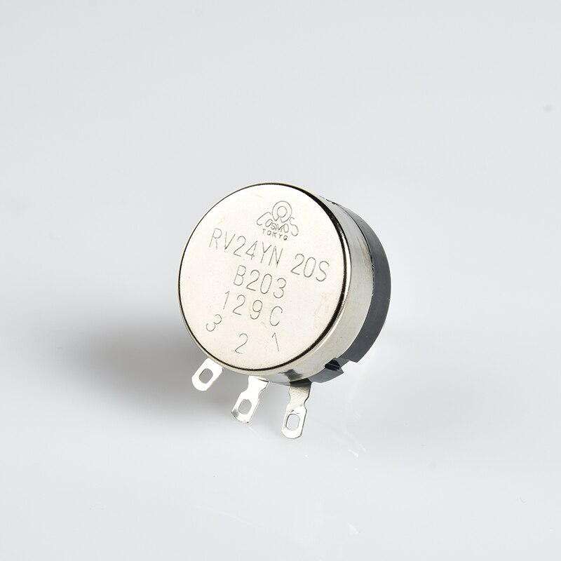 RV24YN-B203 Potentiometer and knob 2W 20K ohm carbon film governor battery car Adjustable resistance console Repair parts