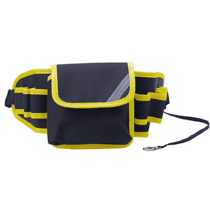Elektricien Boor Gereedschapstas Taille Pocket Pouch Riem Opslag Houder Onderhoud Kit: 4