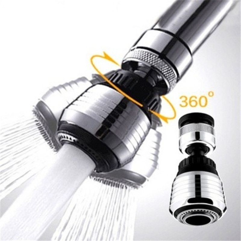 Bath Shower Mixer 360 Rotate Swivel Faucet Tub Spout Wall Mount Rainfall Shower Head Nozzle Torneira Water Filter Adapter Water