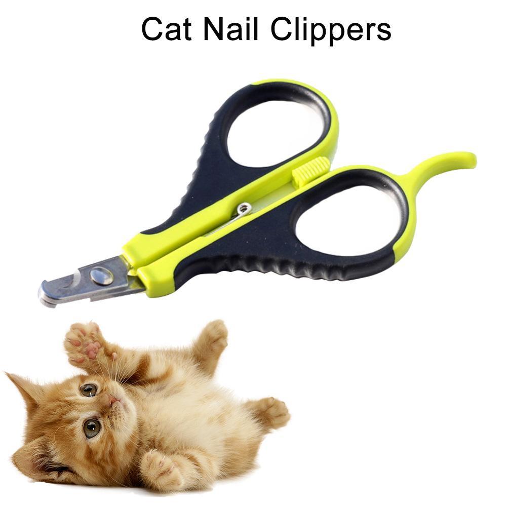 Manchetknipper kattennagelknipper huisdiernagelknipper gebogen kop klauwtrimmer roestvrijstalen nagelknipper hondennagelknipper