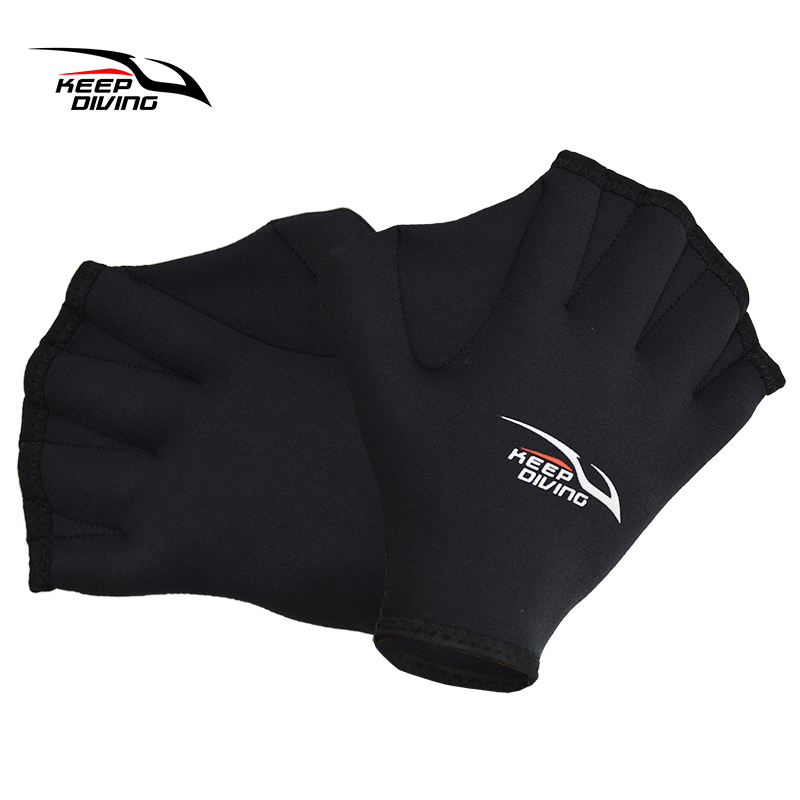 Guantes de natación para adultos de 2mm, aletas para pesca voladora, accesorios de entrenamiento para buceo, surf, esquí acuático