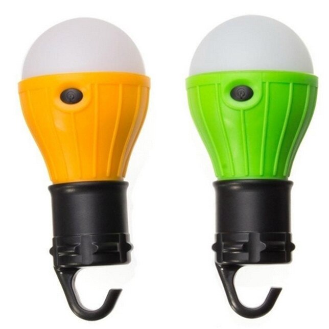 LED tente lumière extérieure Portable suspendu LED Camping tente ampoule pêche lanterne lampe 3 Modes AAA piles veilleuse