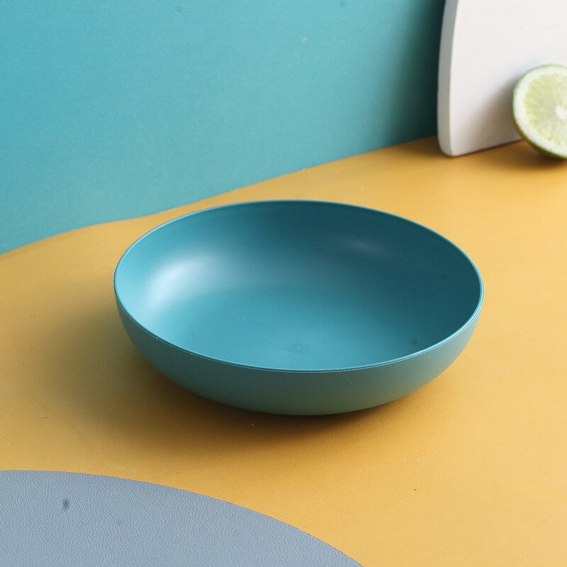 Gbsc 5 Stks/set Voor Keuken Plastic Voedsel Saus Schotel Kleine Azijn Smaak Board Snack Platen Creatieve Ronde Huishouden Fruitschaal: A Green