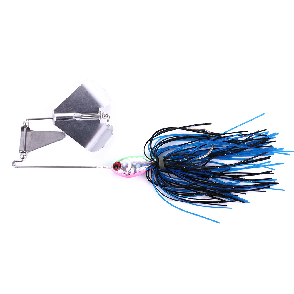 Buzzbait Spinner Bait 18g with Bass Fishing Spoon Lure Metal Jig Jigging lure Swimbait Spinnerbait: 2