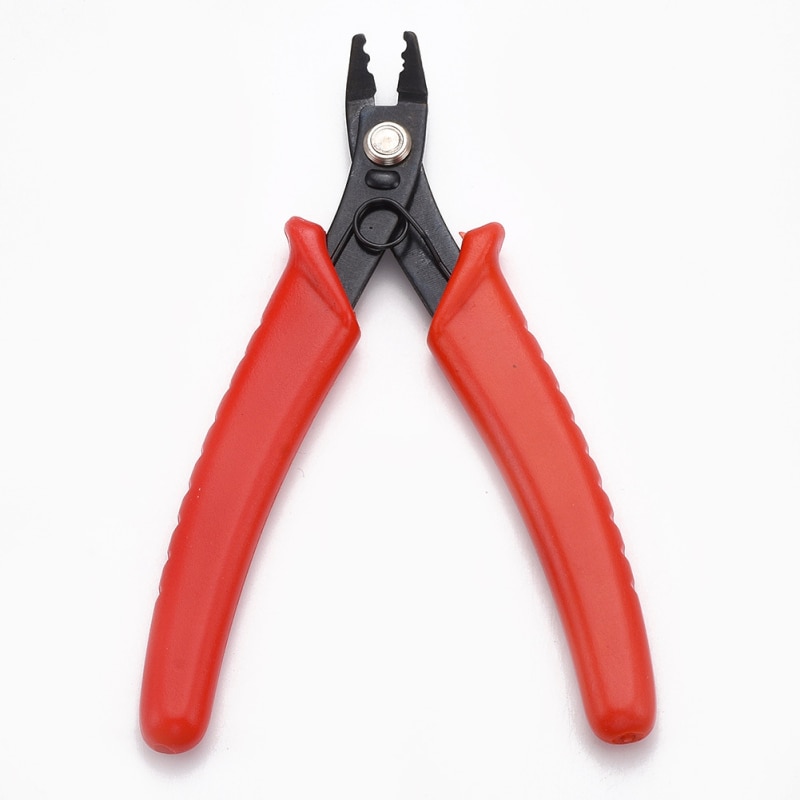 45# Steel Jewelry Pliers Crimping Plier Jewelry Making Tools 12.8x8.3x0.9cm