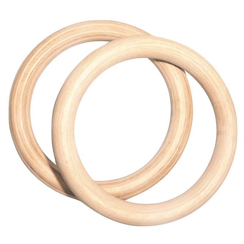 Holz Gymnastik- Ringe 28/32mm Fitnessstudio Ringe Mit Einstellbare Lange Schnallen Riemen trainieren Für Heimat Fitnessstudio & Kreuz Fitness