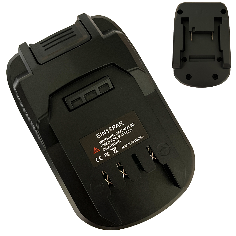 Adaptador de bateria para einhell 18v conversor de bateria de íon-lítio para parkside 20v bateria de íon-lítio ferramentas elétricas eiin18par