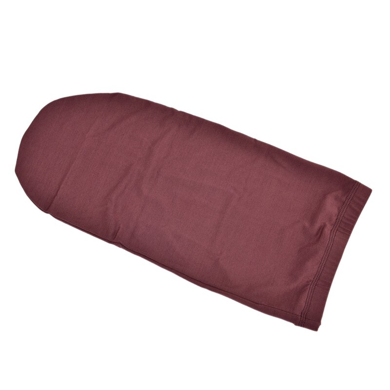 Lange Haar Sok Cap Slaap Hoeden Wrap Night Cap 1Pc Haarverzorging Motorkap Slaapmutsje Unisex Cap Motorkap De Nuit zwart