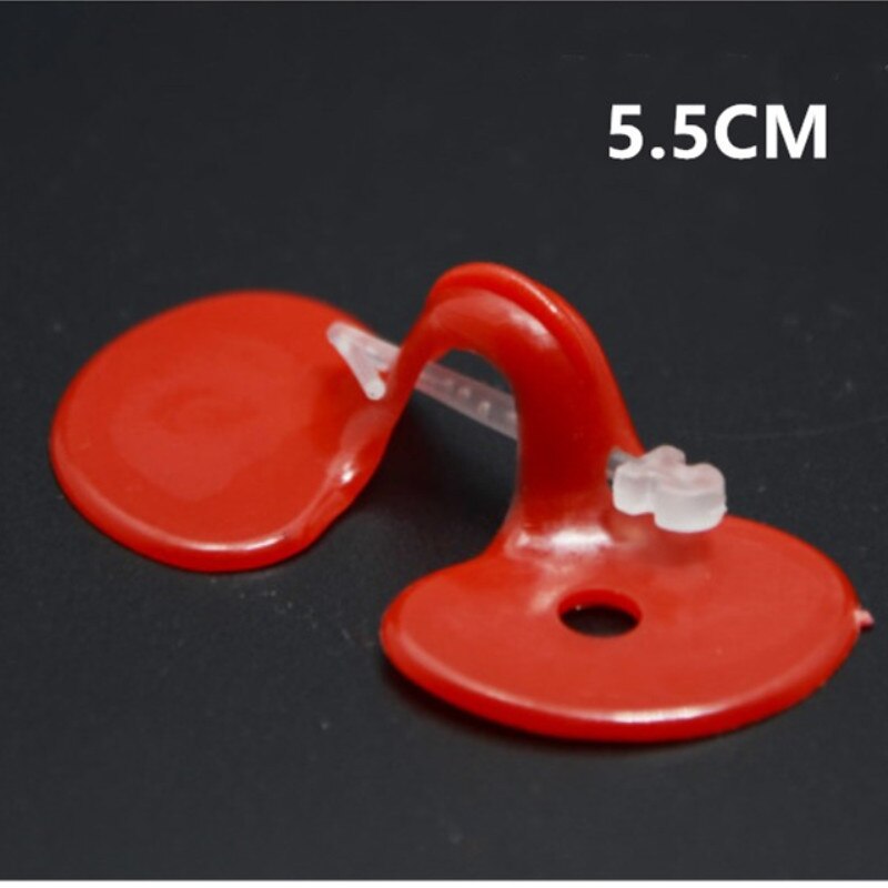 50 Pcs Kip Glazen Plastic Materiaal Geperforeerd Anti-pikken Kippen Kip Levert Apparatuur Bril