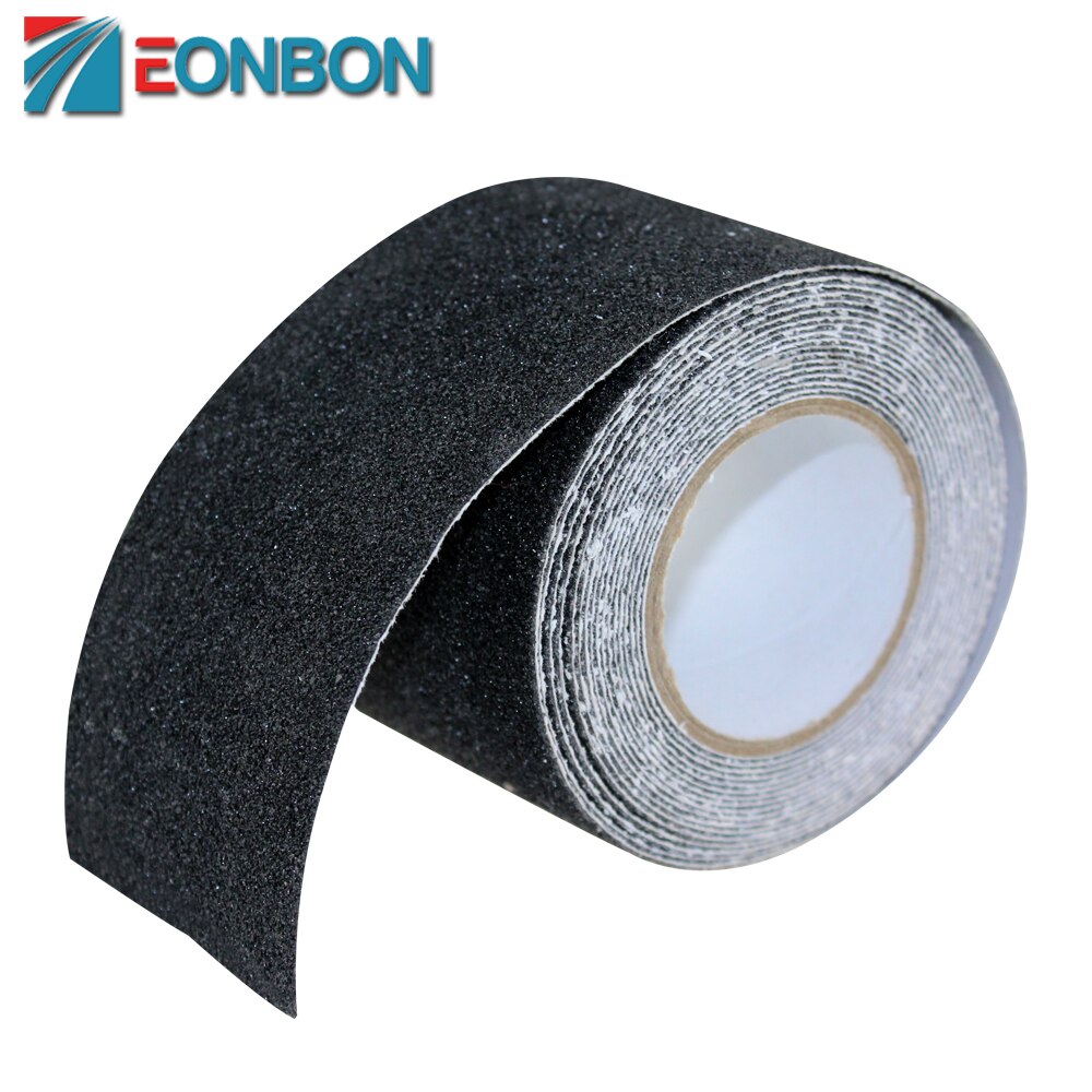 Good 2inx10ft Black Waterproof Anti Skid Grip Tape PVC Anti Slip Safety Warning Tape