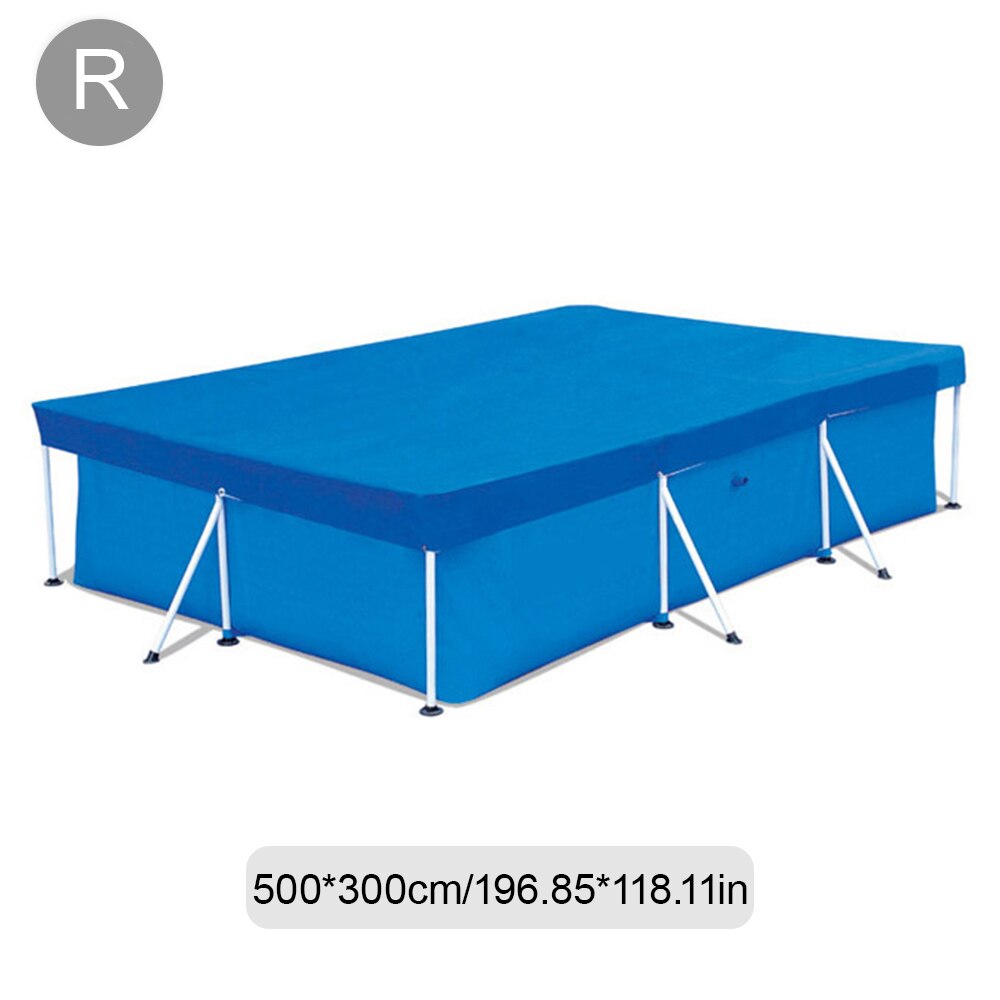 Swimming Pool Cover Swimming Pool Ground Mat high UV-resistant Polyester Rainproof Dust Cover Swimming Pool Accessories: R