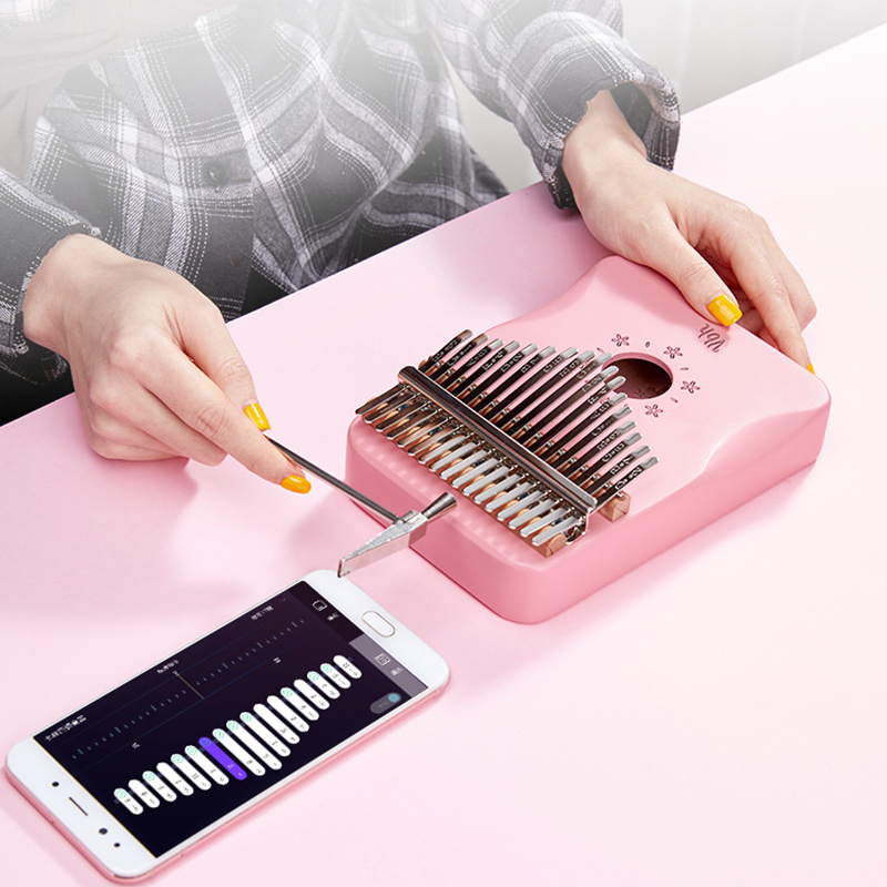 17 Keys Kalimba калимба Mahogany Thumb Piano Mbira Keyboard Finger musical Instrument Africa finger piano instrumento musical