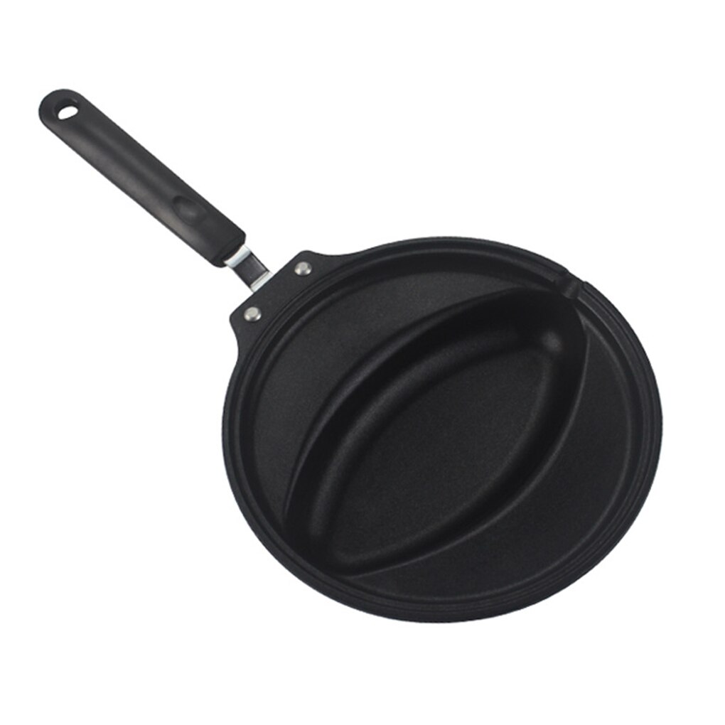 Nonstick Frying Pan Pancake Omurice Mold Omelette Egg Pan with Anti-scalding Handle Kitchen Cookware: Default Title