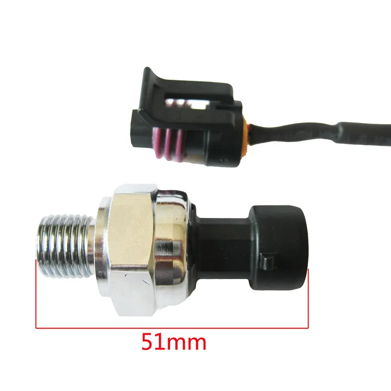 Sensor de presión de Gas y agua, 0-0,5 Mpa, 0-72,5 PSI, compresor de aire, transmisor de presión G1/4 DC 5V