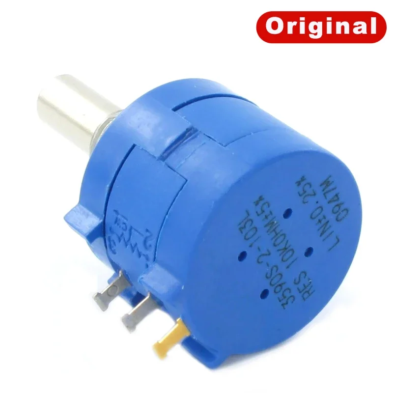 Potenciómetro multigiro, 3590S-2-501L 102L 202L 502L 103L 203L 503L 104L 500Ω 1K 2K 5K 10K 20K 50K 100K Ohm