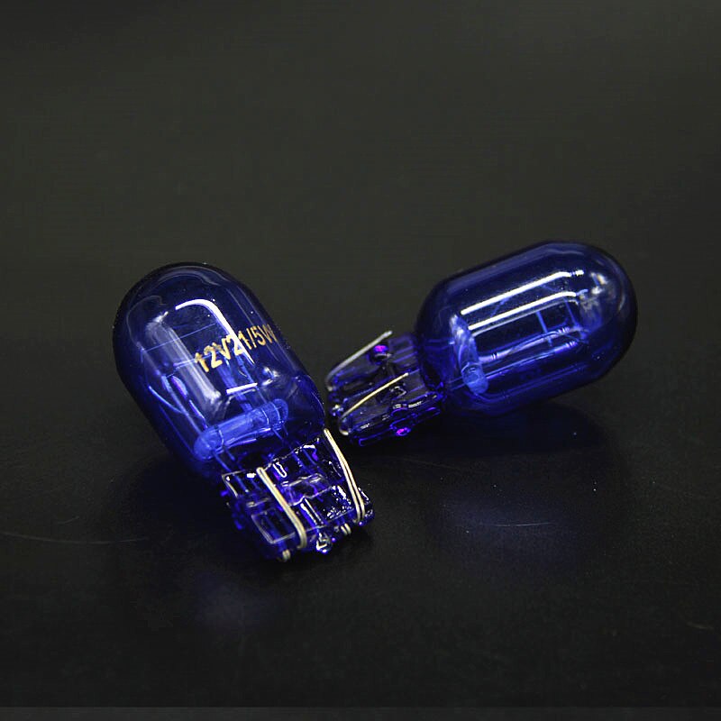 580 7443 W21/5W XENON T20 Natural Blue Glass 12V 21/5W W3x16q Double Filament Super White Car Bulb