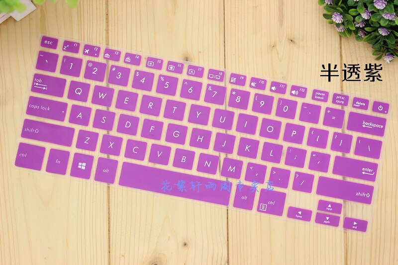 For ASUS ZenBook Pro 14 UX480 UX480FD UX450FD Notebook PC Laptop Keyboard Cover Protector 14 inch (US Layout): Purple