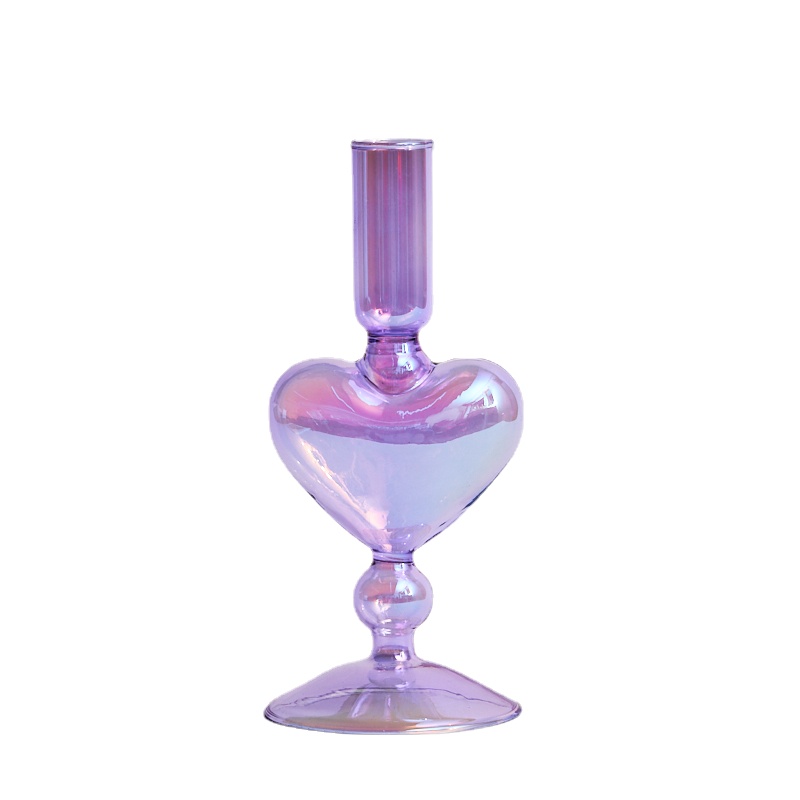 Candelabros nórdicos para decoración del hogar, candelabro de flores, palo de vela, boda, Navidad, 1 unidad