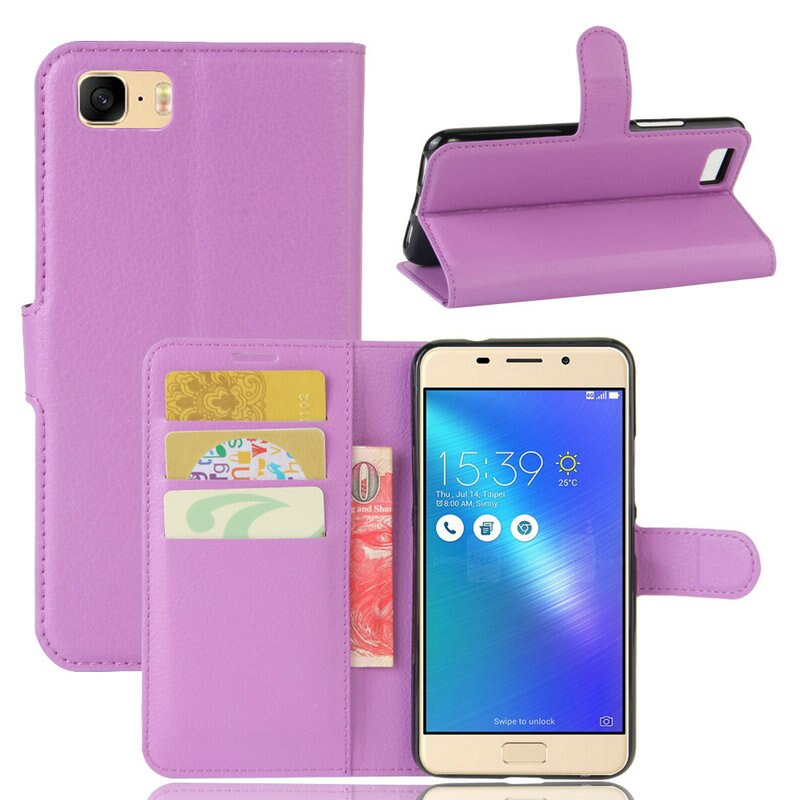 Voor Asus Zenfone 3 S Max ZC521TL X00gd 5.2 "Wallet Flip Leather Case Voor Asus Zenfone Pegasus 3 S telefoon Cover Case Etui>