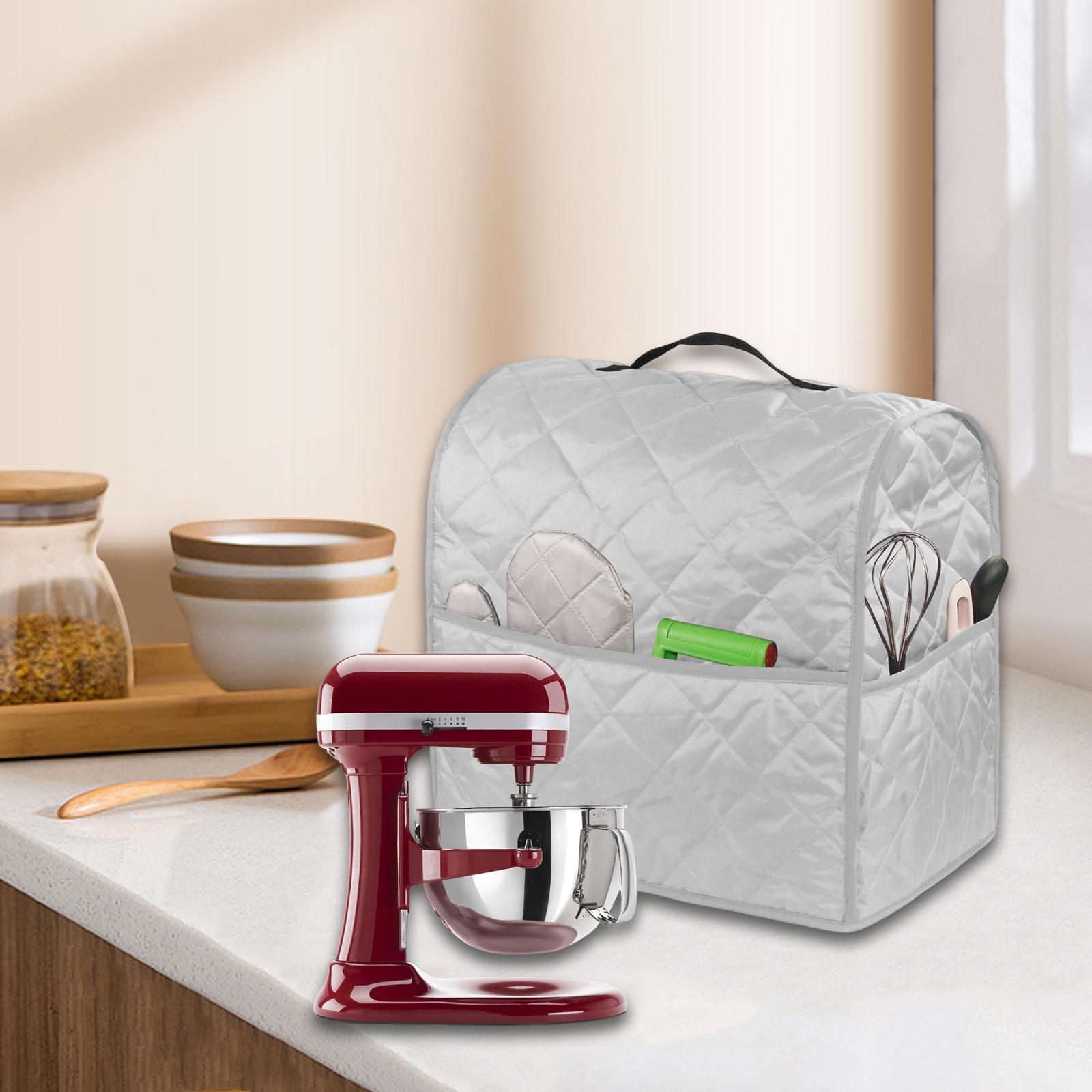 Brotback maschine Abdeckung verschleiß fest wasch bar Küchengerät liefert Brot Maschinen abdeckung Staubs chutz für Scheiben Toaster Öfen: Licht Grau