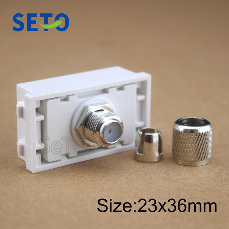 SeTo 128 Type TV Plug Module Televisie Connector Keystone Voor Wandplaat Socket