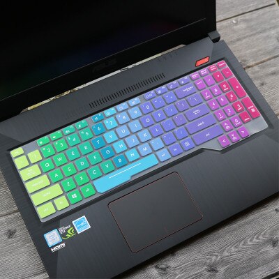 15.6&#39;&#39; Laptop Keyboard Cover Skin Protector For Asus TUF Gaming FX505 fx505ge FX505G FX 505 GD DT GM FX505GM FX505GD fx505DT: Color 1