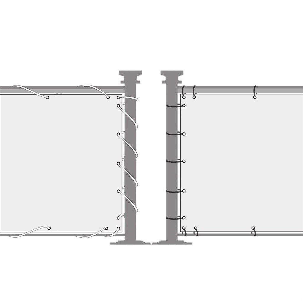 Balcony Privacy Screen Fence Mesh For Balcony Windscreen Sun Shade UV-Proof Wind Child Safe Protection Yard Cover