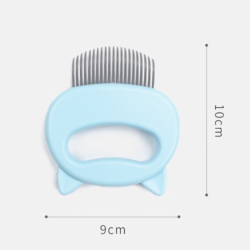 Huisdier Kat Grooming Massage Borstel Draagbare Pet Hair Remover Met Shell Vormige Handvat Haar Remover Pet Grooming Massage Gereedschap