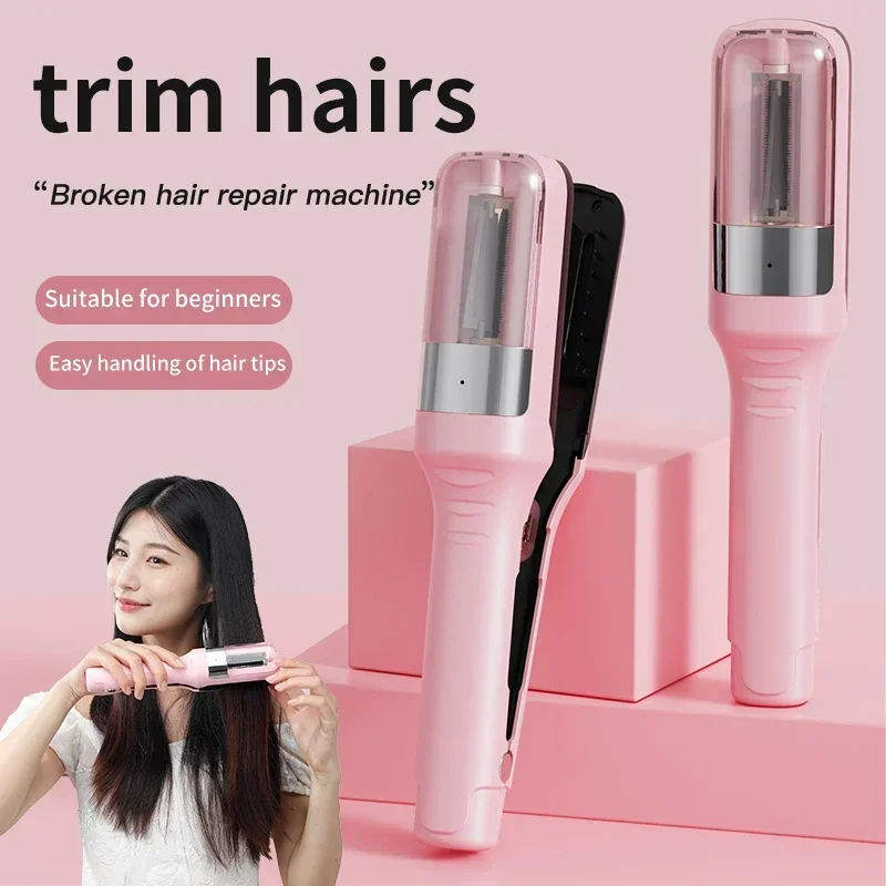 Split Ends Hair Trimmer Dry Damaged Remover Automatic Trim Split Women Cordless Hair Cutting Machine Hair Clipper