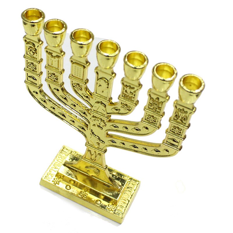 Jødisk menorah lysestager religioner kandelabre hanukkah lysestage