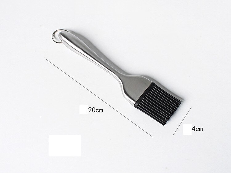 Stainless Steel Basting Brushes Bread Cook Pastry Oil BBQ Long Handle Basting Brush Tools Kitchen Barware Stuff Accessories: A