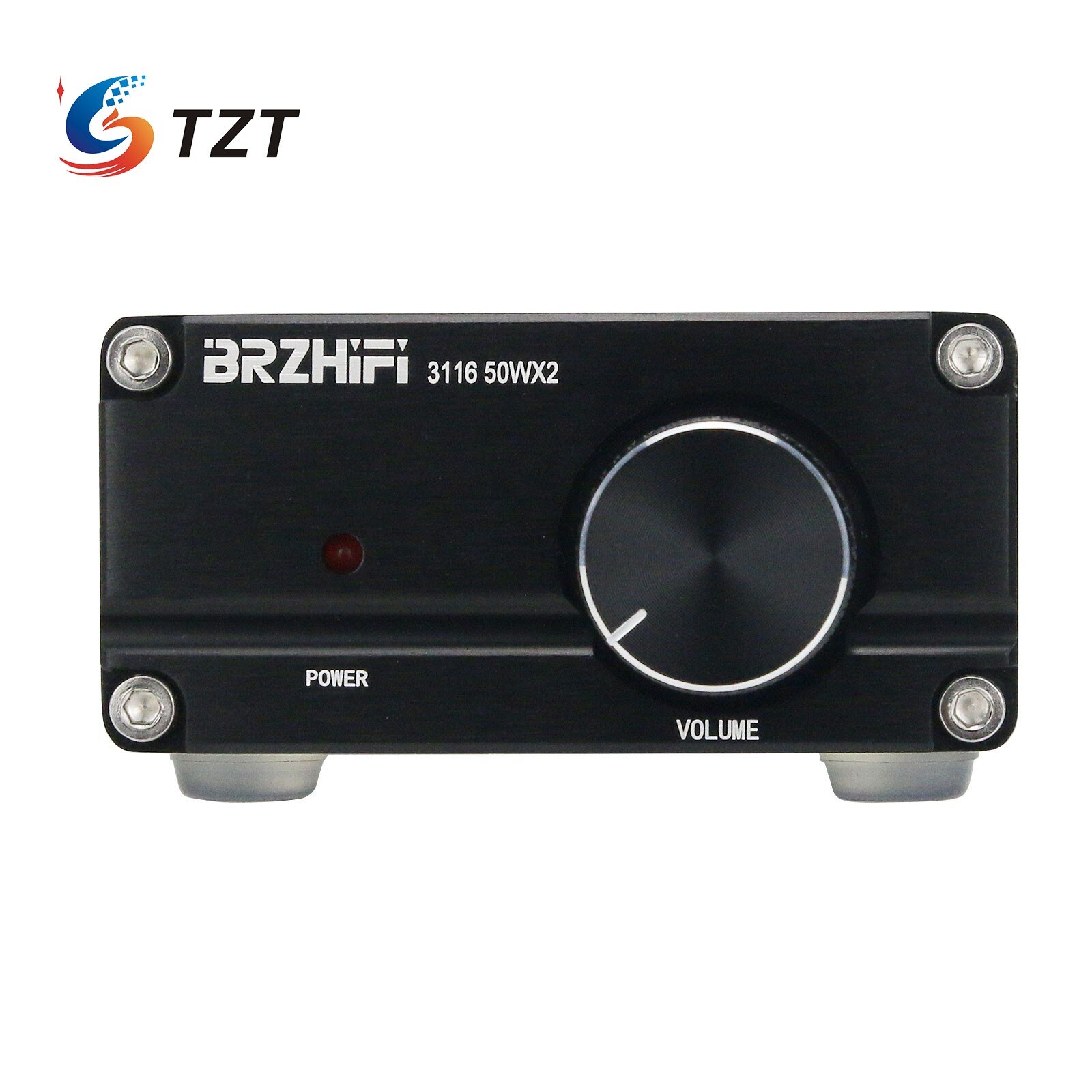 TZT A2-1/-2/-3/-4 Serials Bluetooth 50Wx2 Mini Hifi Digital Power Amplifier Two TPA3126D2 100W For Speakers