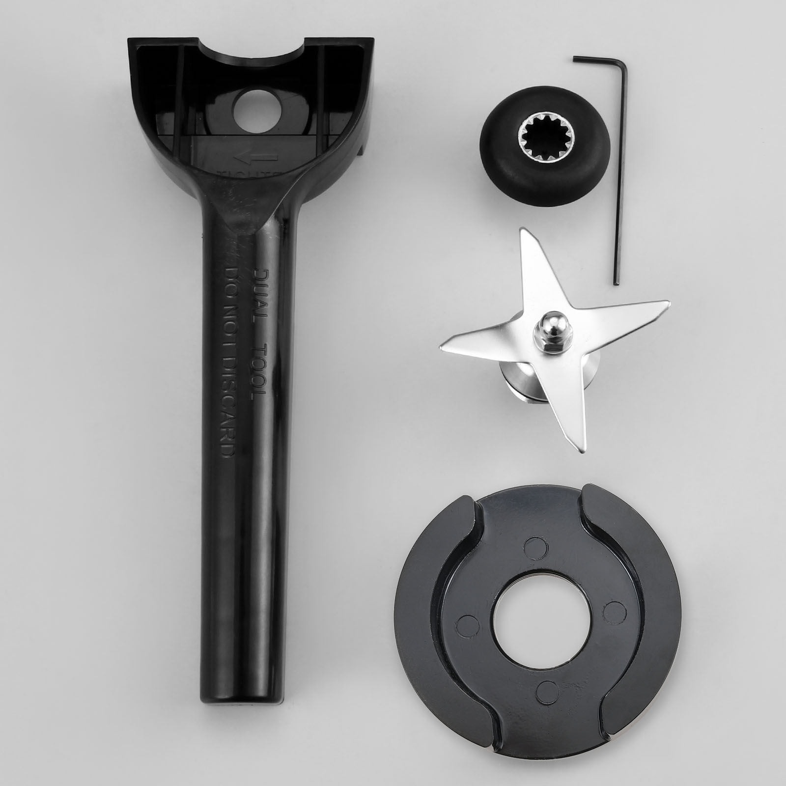 5pcs/kit Blender Repair Blade Retainer Nut Removal Tool Drive Socket fits for 48oz & 64oz Vitamix & Vita-mix Replace Assembly