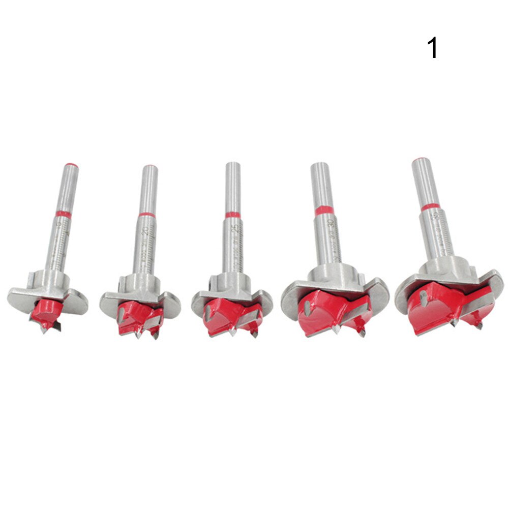 Woodworking Hole Saw Set Wood Cutter Auger Opener Drilling Tool Kits 15-35mm AIA99: without box