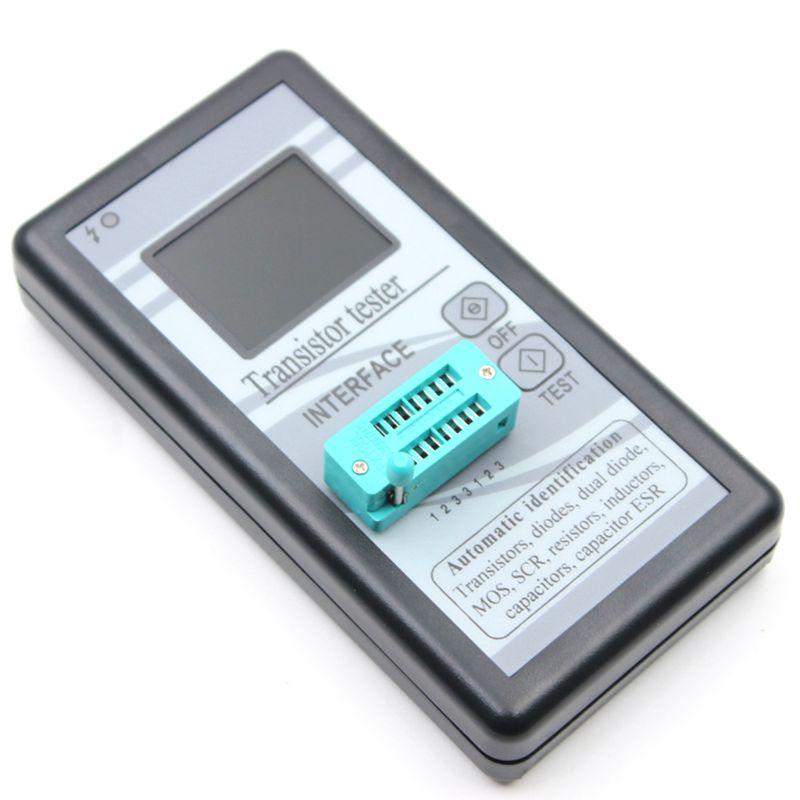 Multi-purpose Transistor Tester Diode Thyristor Capacitance Resistor Inductance MOS SCR ESR Meter Automatic Checker