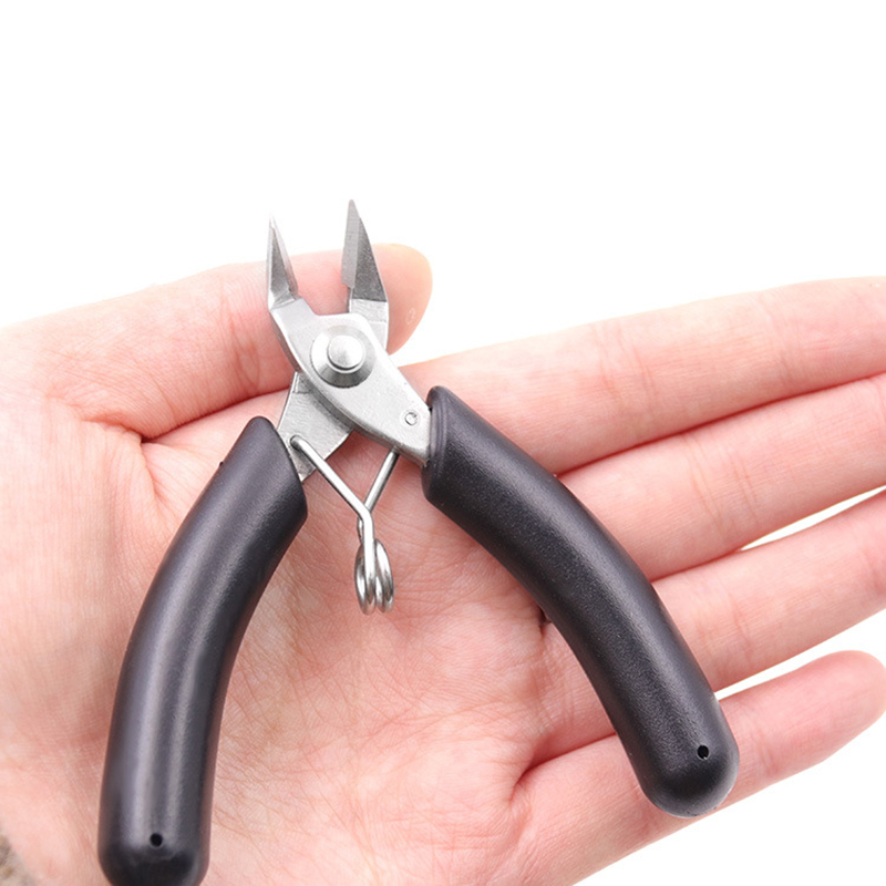 1Pc Sieraden Gereedschap Dikker Handvat Roestvrijstalen Tang Tang Staal Draadsnijder Voor Sieraden Reparatie Draadwikkel Ambachten Maken