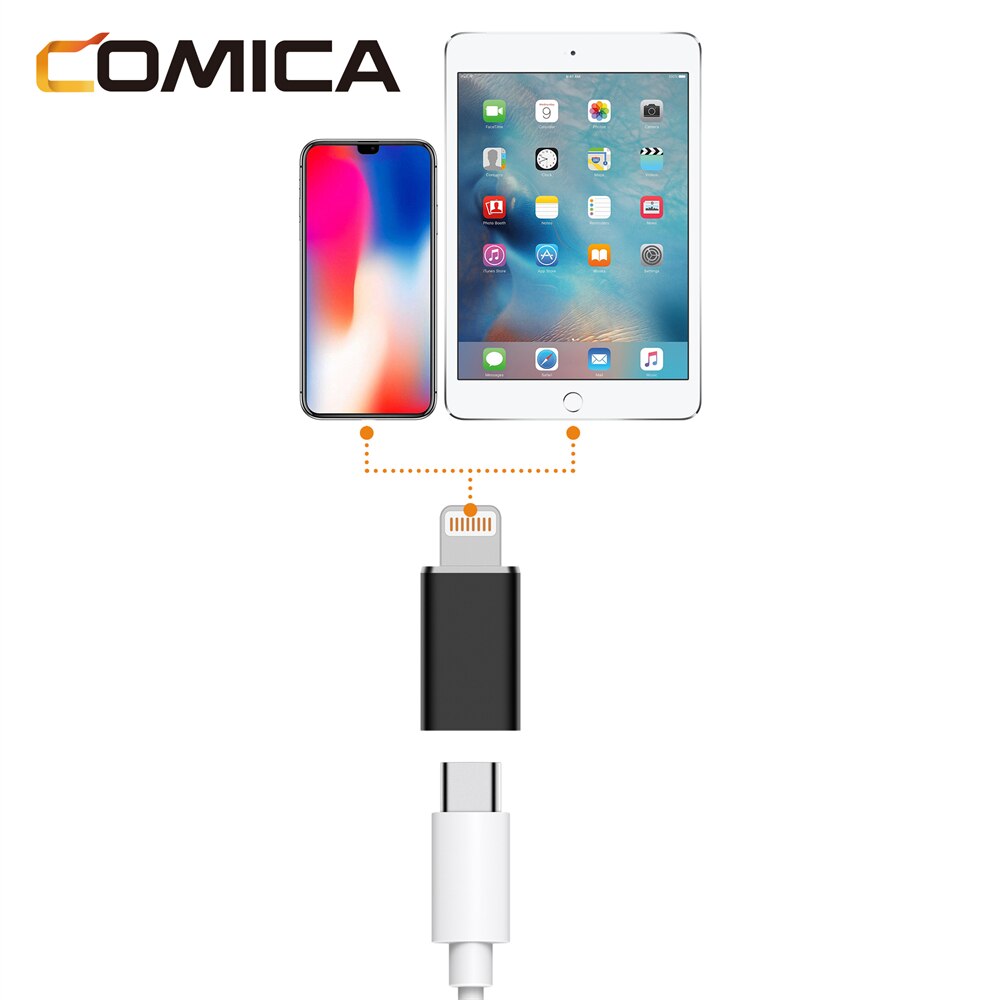 COMICA CVM-USBC-LN OTG USB-C to Lightning Adapter