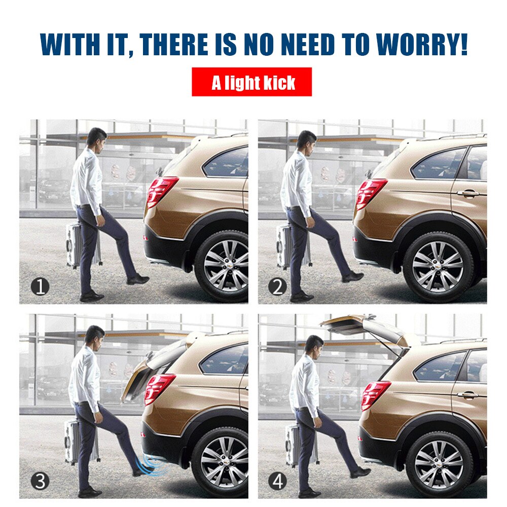 car trunk sensor Car Smart Automatic Trunk Opening One Foot Unlock Automotive Car Accessories Foot Kicking Action Opener