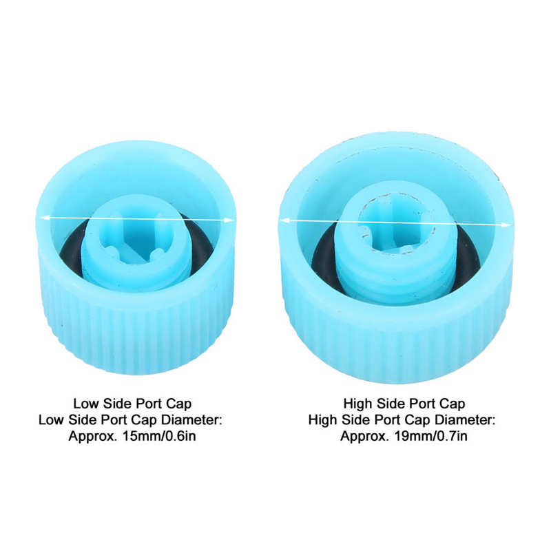 Air Conditioning System Kit Air Conditioner Parts Rubber Sealing for AC System Refrigerant Port