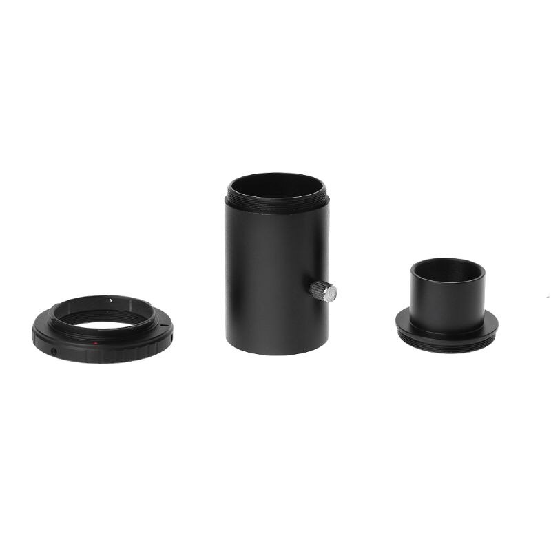 Aluminum T2 Adapter Telescope Extension Tube 1.25 inch Telescope Mount Thread T-Ring For Sony/Canon EOS/Nikon Camera Accessories