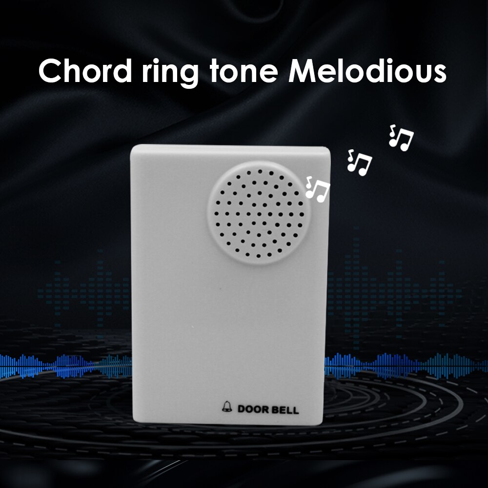 12V DC Wired Doorbell Door Access Control System Supporting Door Bell Chime for Home Office Wired