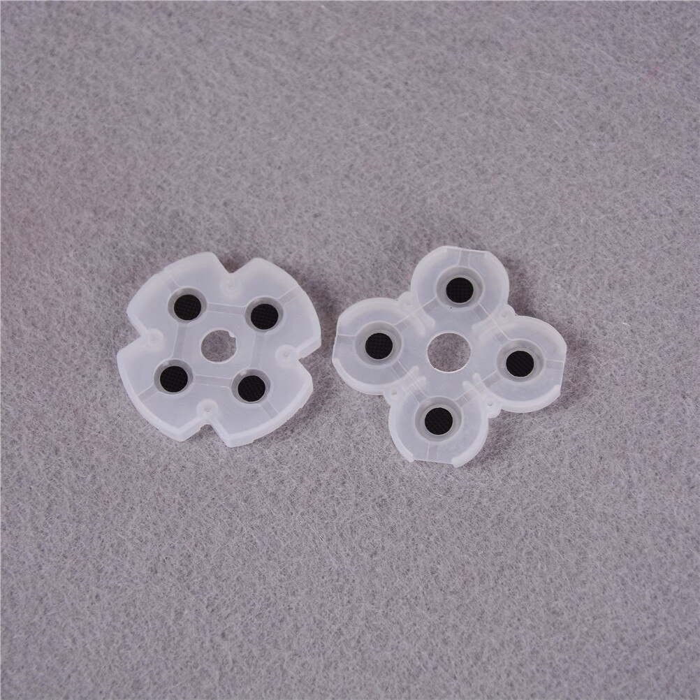 Siliconen knop pads siliconen rubber geleidende pads - voor  ps4 controller reparatie onderdelen 9 stuks/set