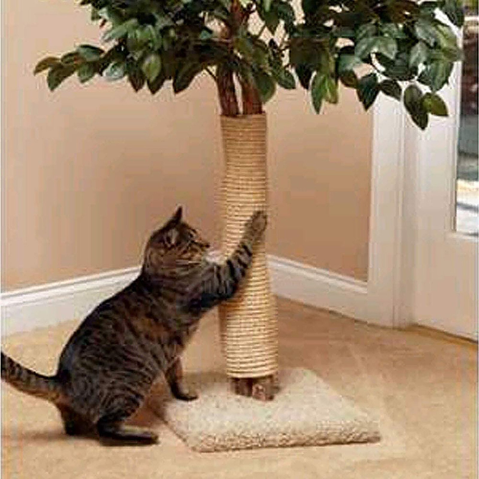 10mm Natural Hemp Rope Tug Of War Rope Household DIY Decorative Rope 10 m Basket Woven Rope Plant Decorative Rope Anchor Line