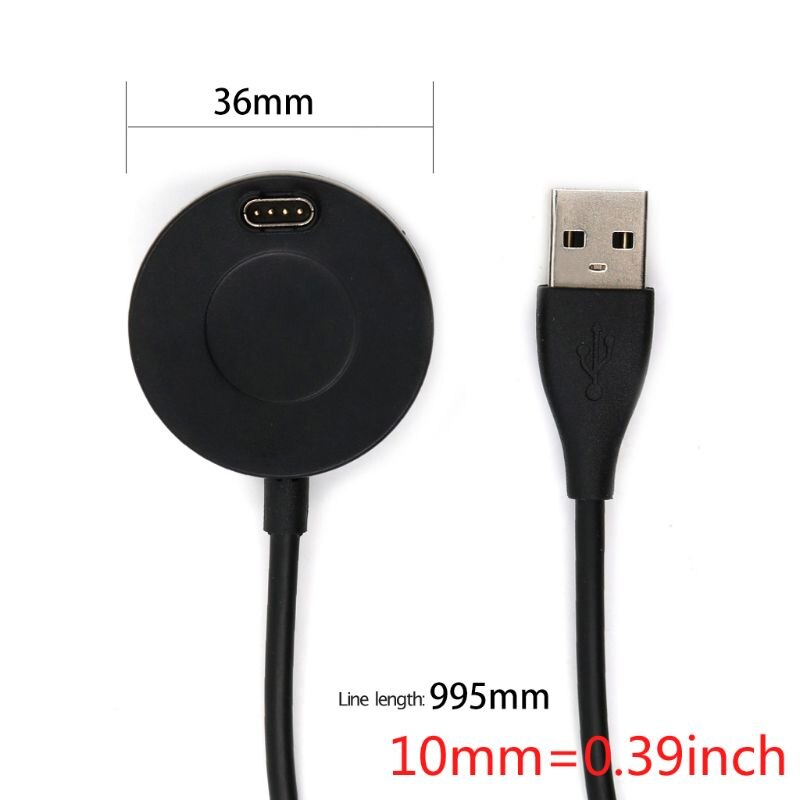 100Cm Usb Opladen Dock Kabel Voor Garmin Fenix 6 Series Smart Horloge Cord Oplader X7JB