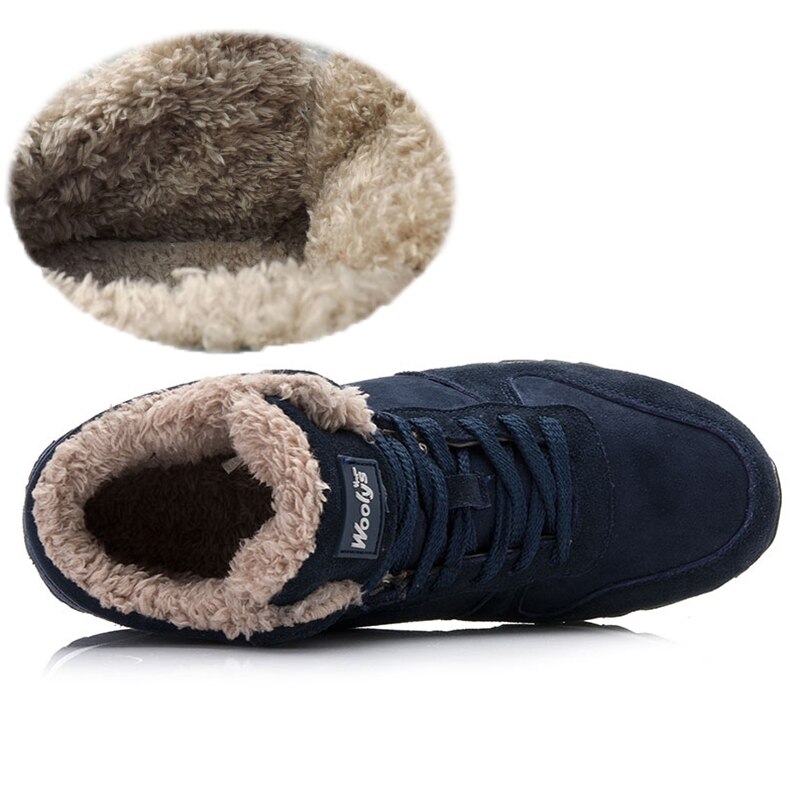 Vinter kvinnor stövlar varma skor kvinnor ankelboots älskare unisex vinterstövlar kvinnor snö fritidsskor kvinnlig plus size botas mujer
