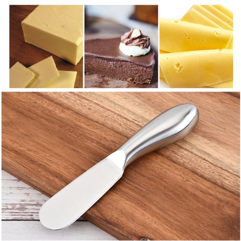 Coltello da burro multifunzione in acciaio inossidabile formaggio Dessert marmellata coltello posate strumento cucina Toast coltello da pane utensili da cucina