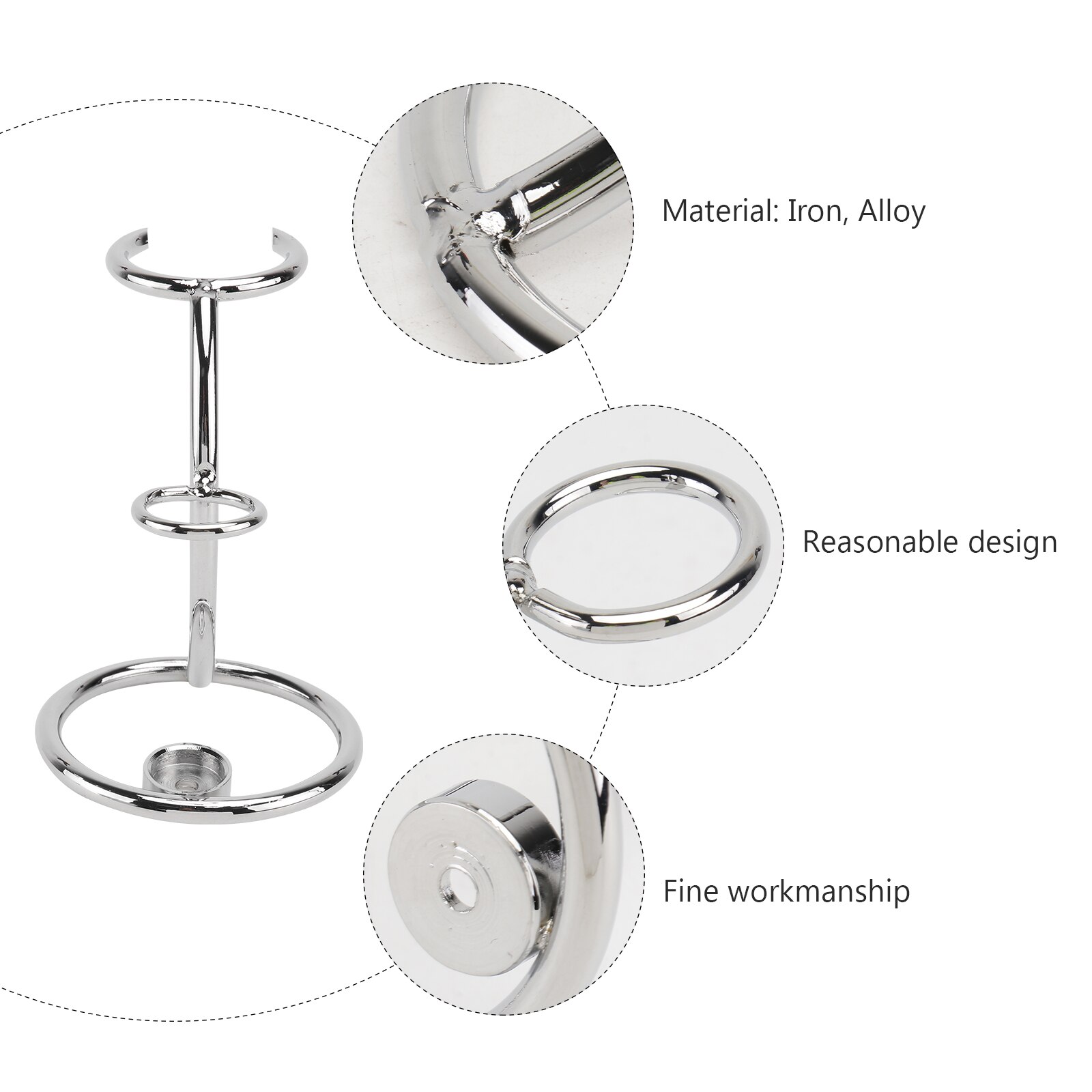 1pc Durable Razor Stand Razor Holder Shaving Tools Rack for Boyfriends Male