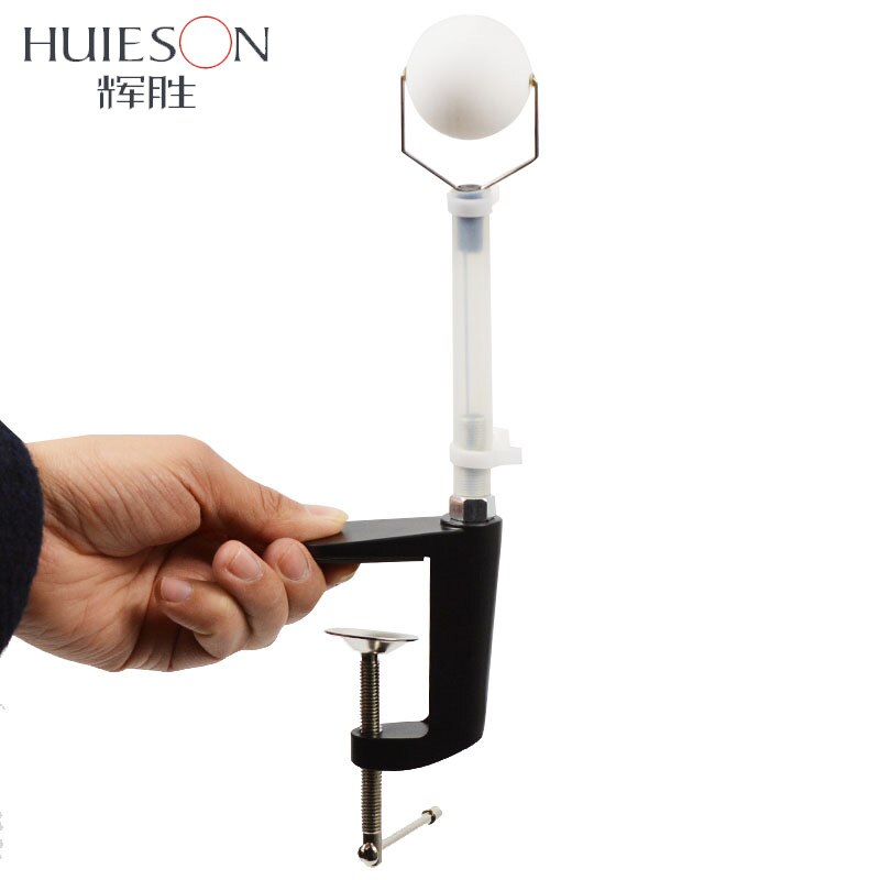 Huieson Mesa de ping Pong Mesa de ping Pong Robot de Rebote Rápido Golpe Máquina de Entrenamiento de Tenis de Mesa Accesorios de Tipo Pinza