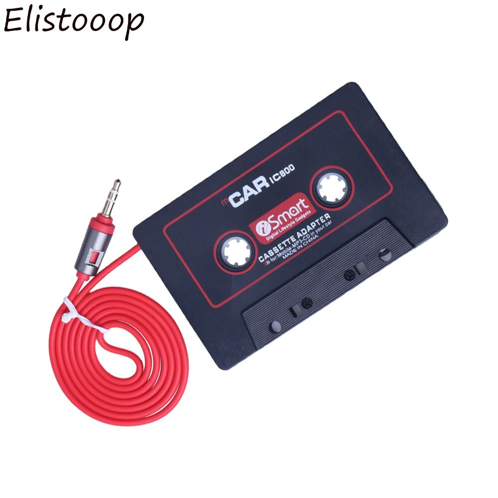 3.5 Mm Jack Cassette Aux Adapter Auto Cassette Cassette Mp3 Speler Converter Voor Ipod Iphone MP3 Aux Kabel Cd speler