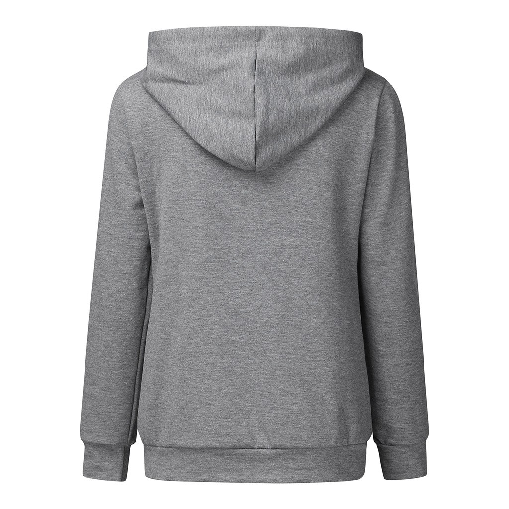 Umstandsbluse damen lockere kapuze einfarbig langarm umstandsoberteile herbst Winter umstandsbluse kleidung  y925